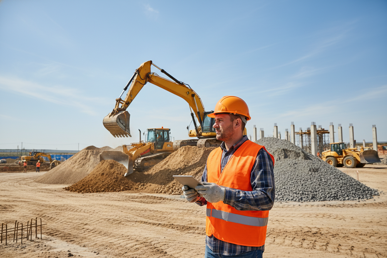 EQUIPOPESSADO JUNTO A UNA CONSTRUCCION O ARENA O ALGUIEN CON CASCO ALGO AI 
